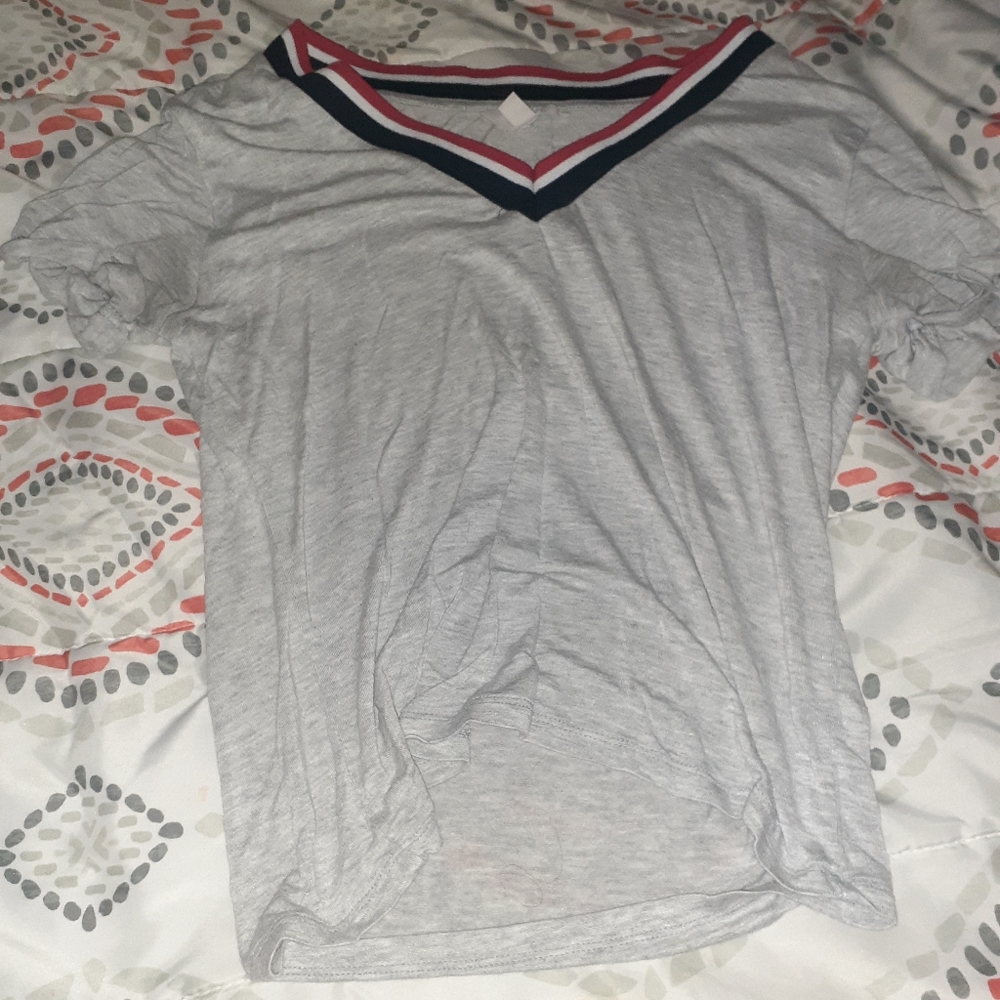 V neck shirt